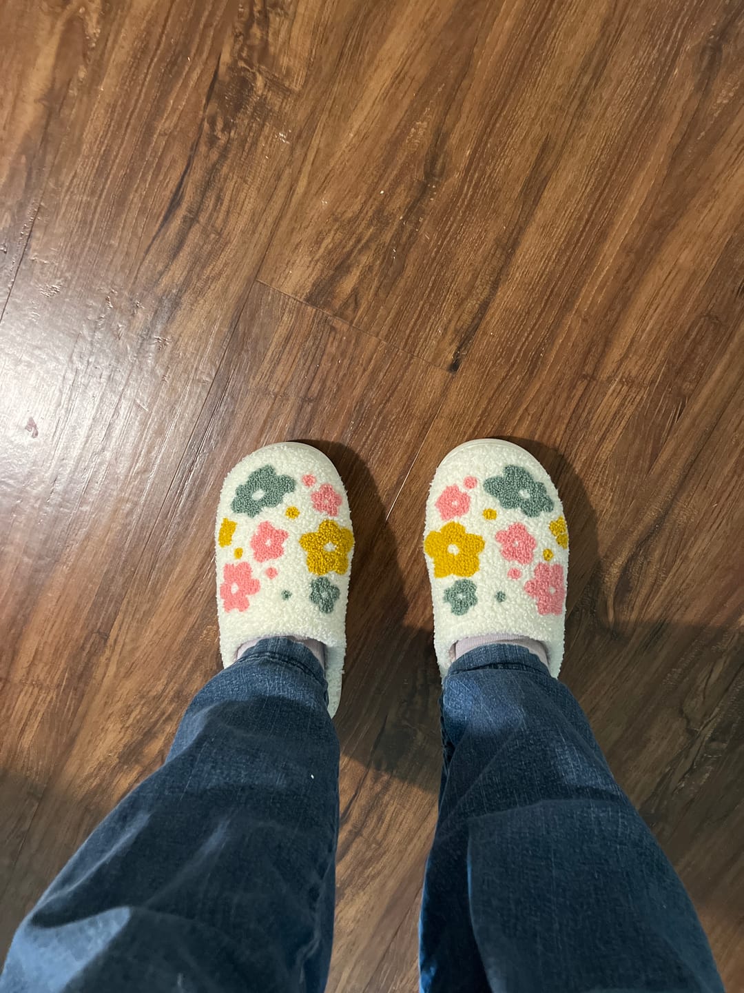Customer photo review of Livia Flower Slippers