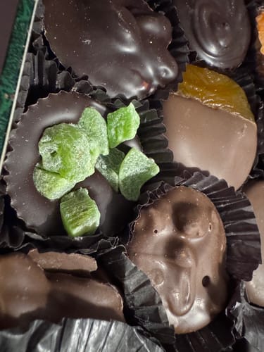 Customer photo review of Chocolate Essentials Heart Gift Box