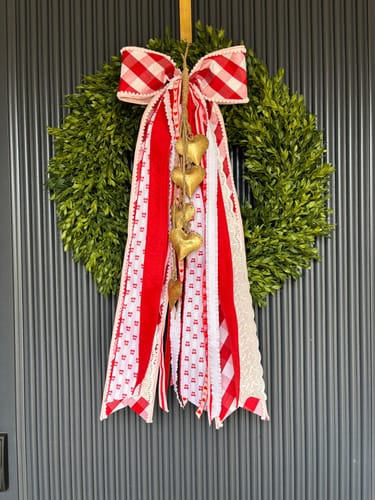 Customer photo review of Tea Leaf Wreath 24"