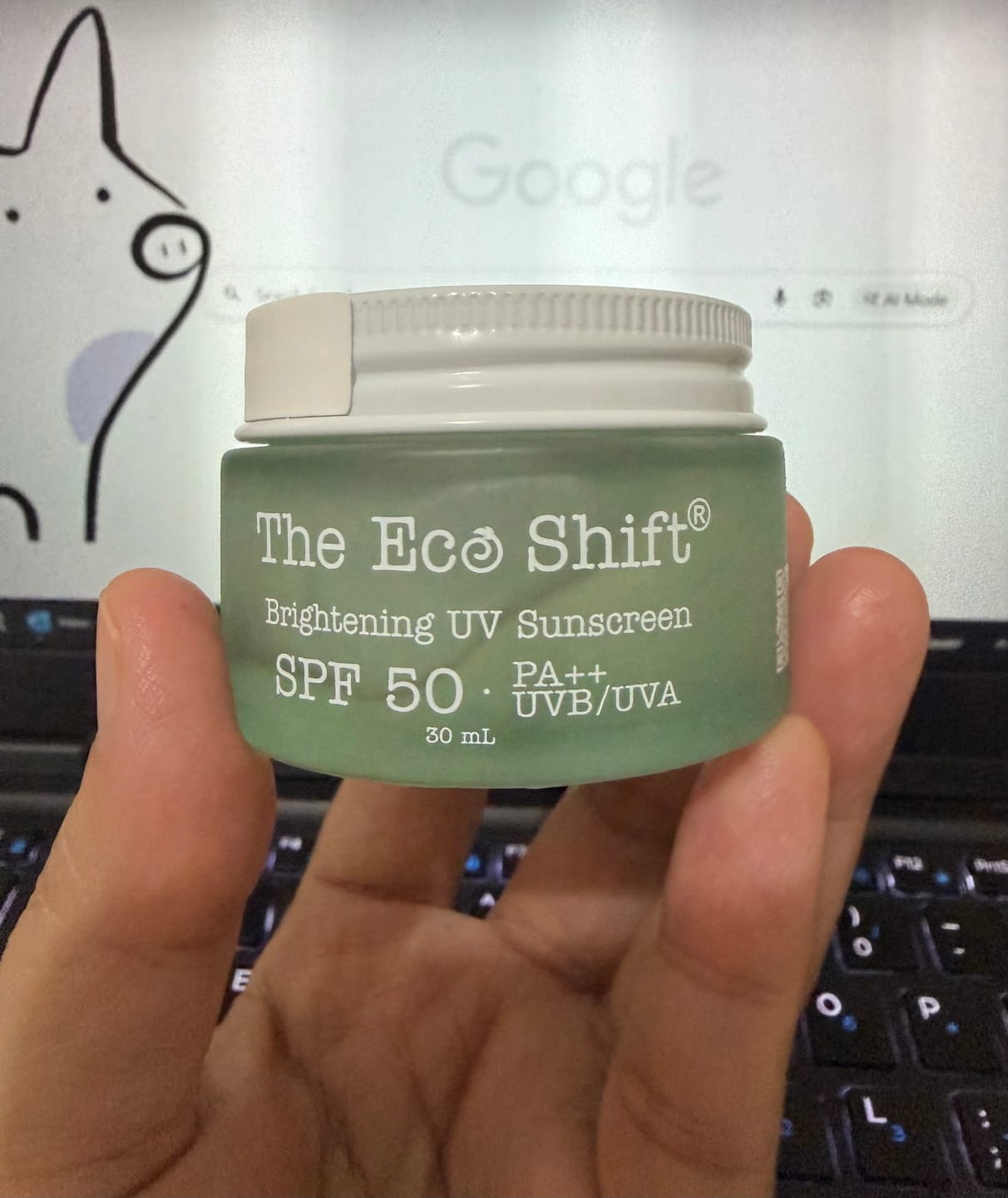 Customer photo review of Niacinamide + Glutathione Brightening & Age-Defying Soap 100g