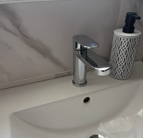 Customer photo review of Brayden - Chrome Mono Basin Mixer Tap Inc P/B Waste