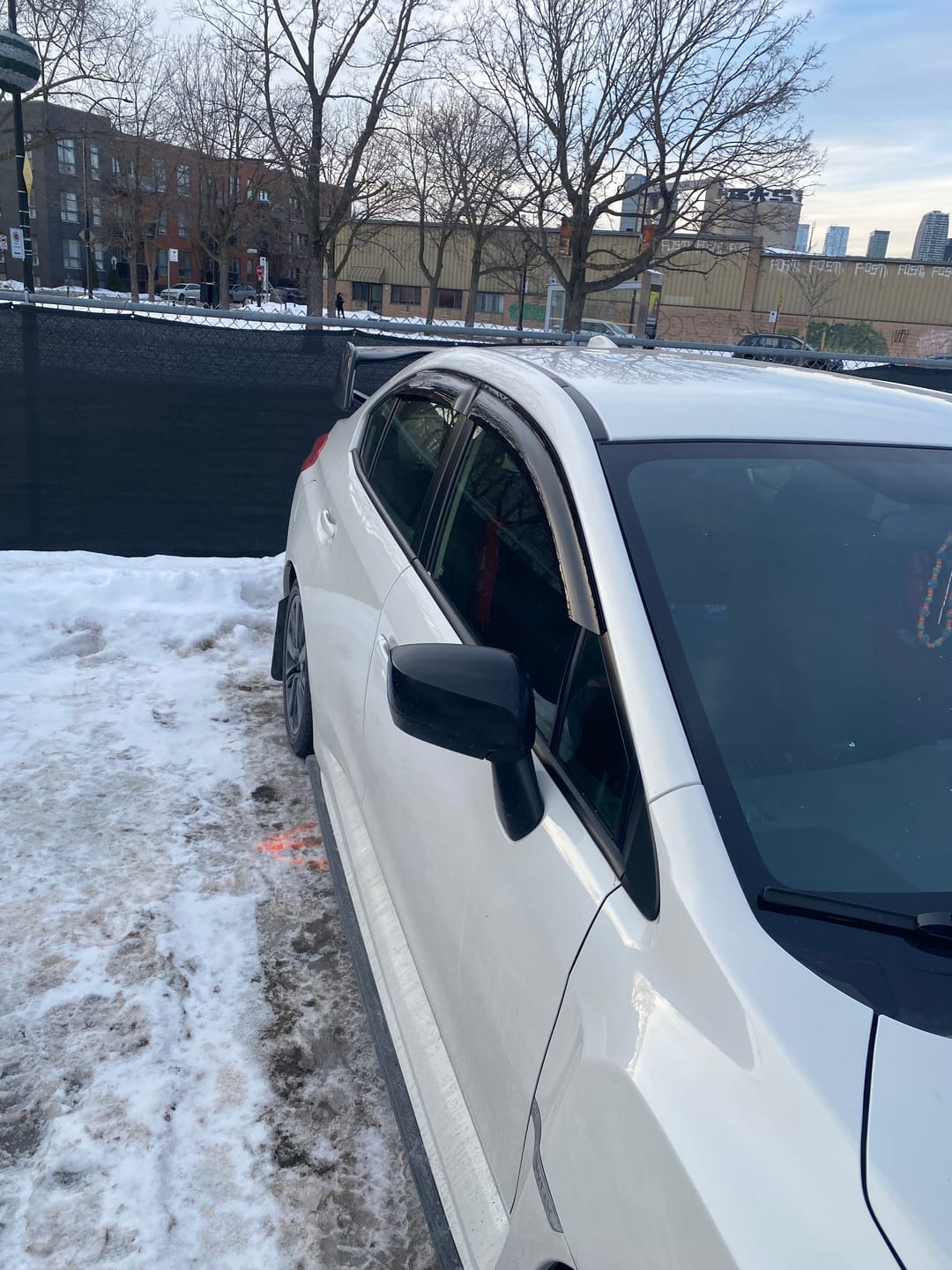Customer photo review of Window Visors Sun/Rain Guards