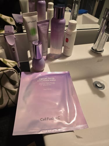 Customer photo review of Glass Skin Serum