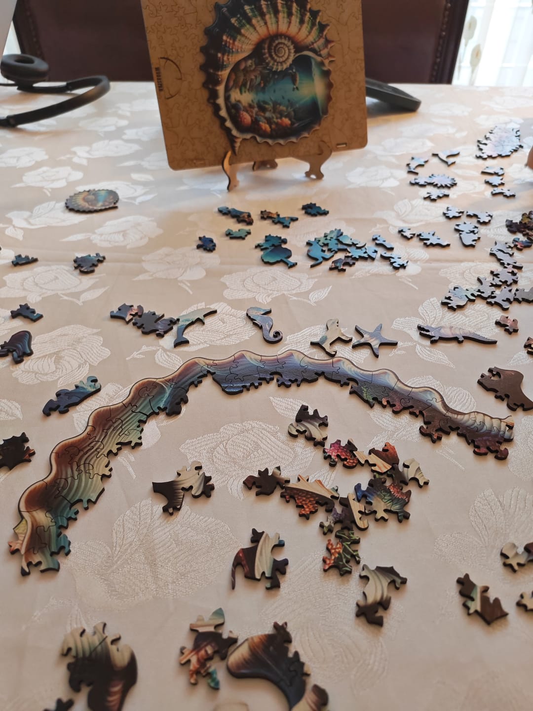 Customer photo review of Hayat Ağacı - Ahşap Puzzle