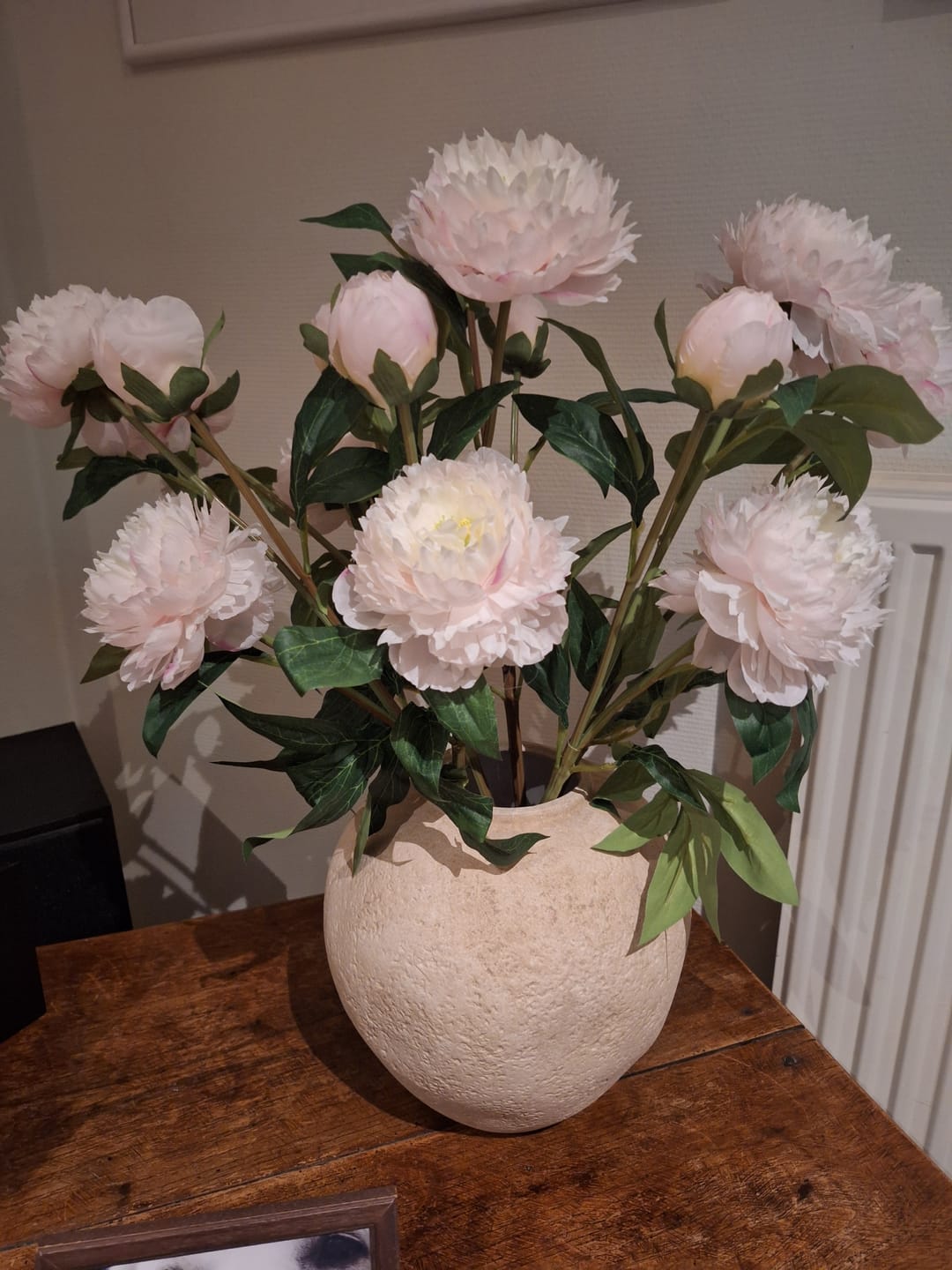 Customer photo review of Zijden Pioenrozen - Lichtroze