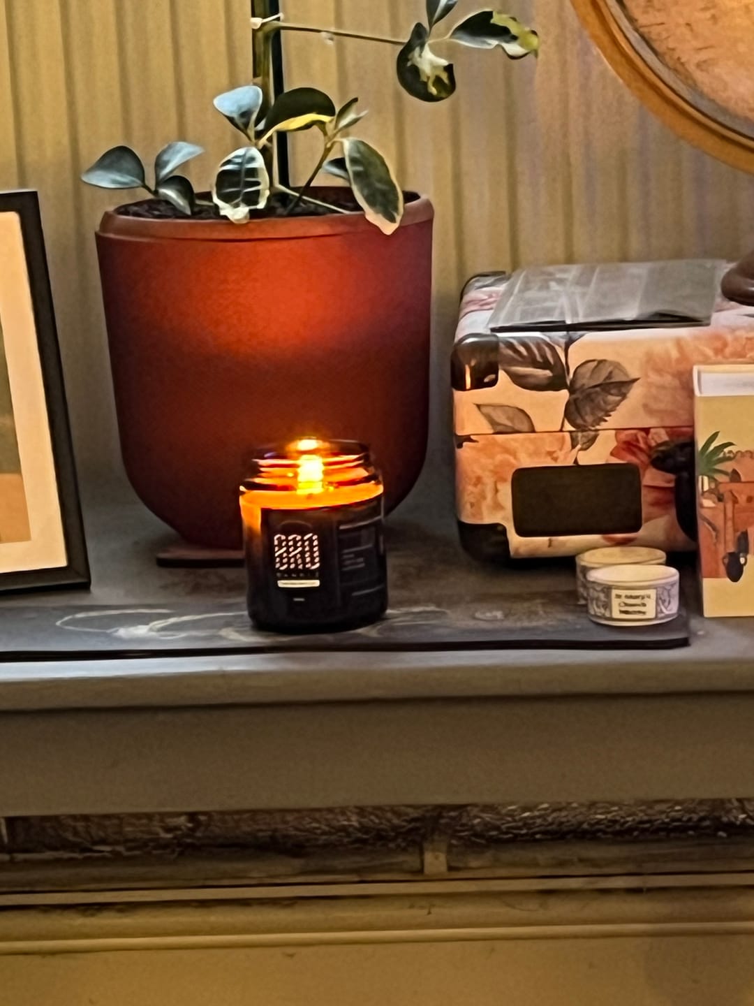 Customer photo review of The Gentleman Candle