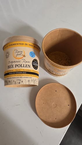 Customer photo review of Organic Raw Bee Pollen