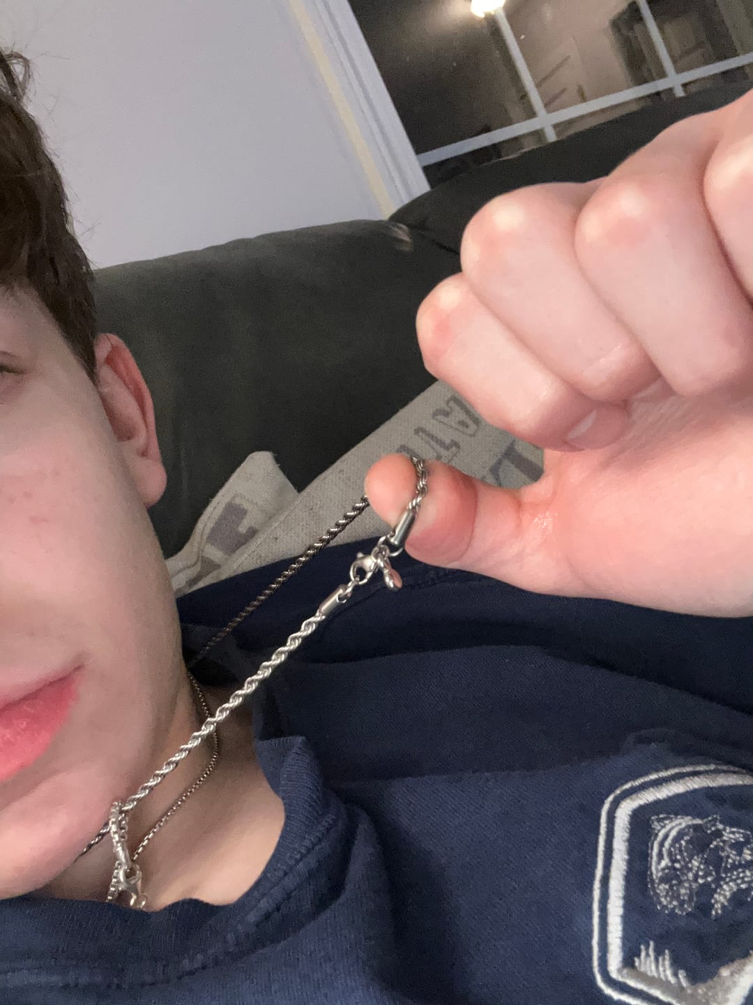Customer photo review of Rope Chain - Silver