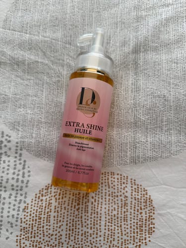 Customer photo review of HUILE DE PAPAYE ET VITAMINE C -EXTRA SHINE