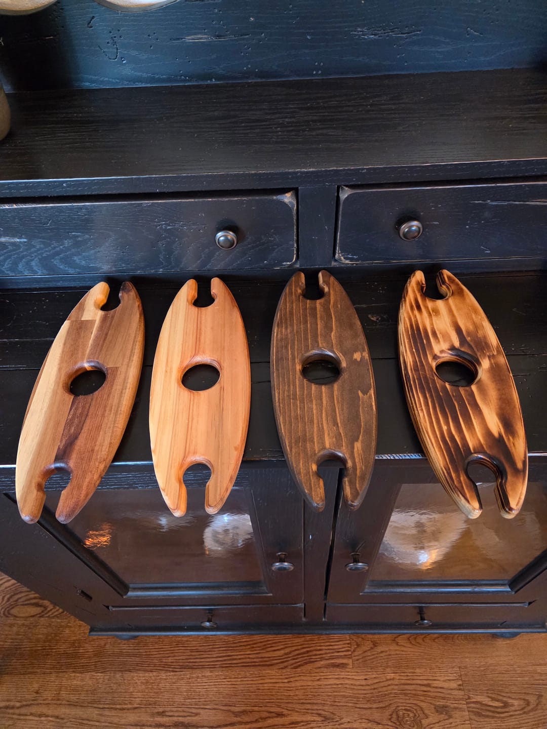 Customer photo review of Router Templates 11 Pack - Woodworking Project Acrylic Templates