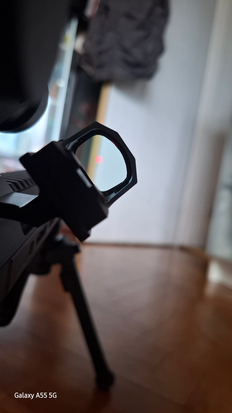 Customer photo review of Vector Optics SCFRM-29 Universal 45° Offset Red Dot Sight Mount