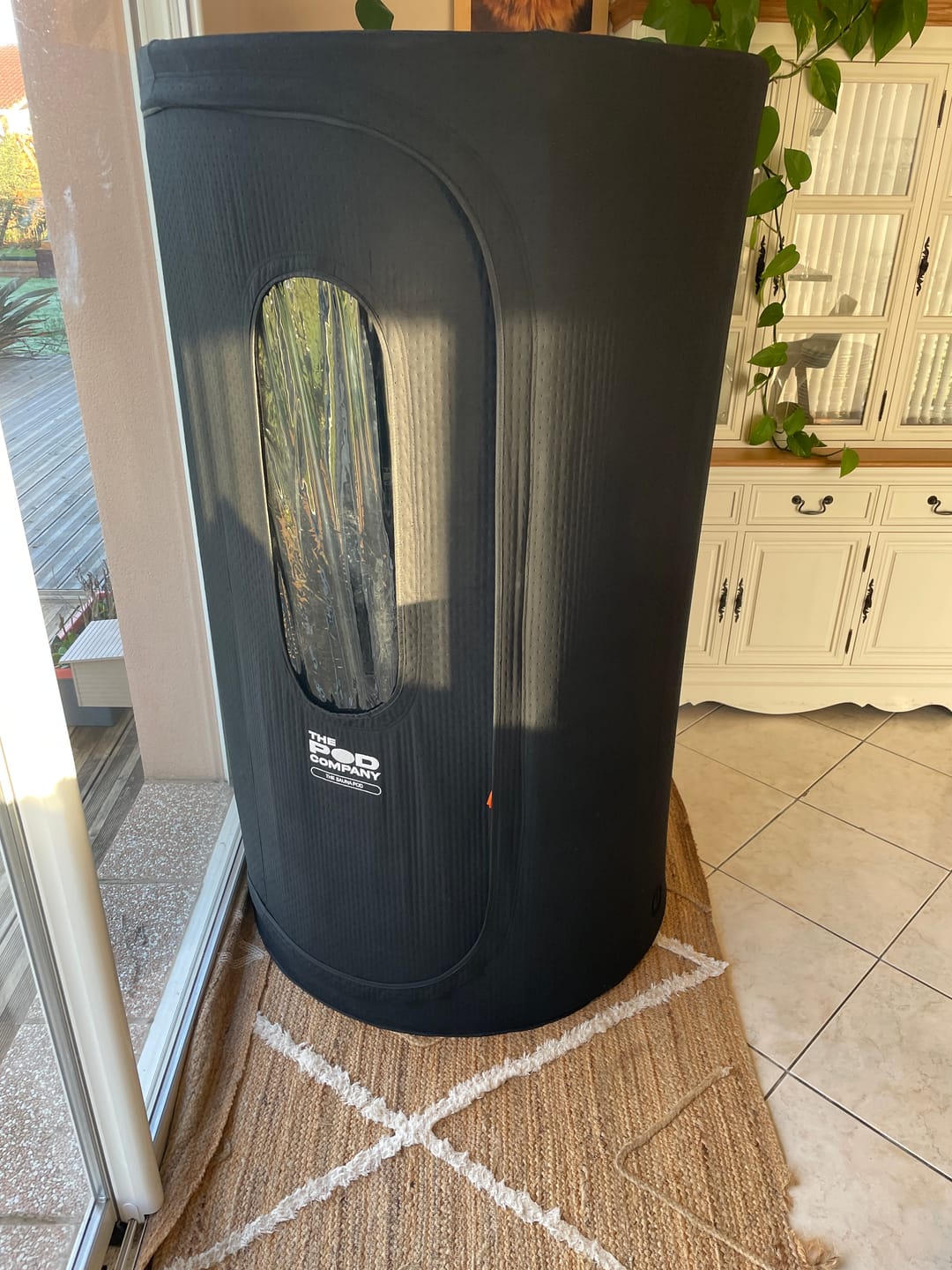 Customer photo review of The Sauna Pod