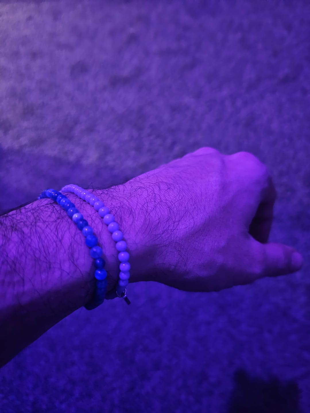 Customer photo review of Celestite Bracelet Mini