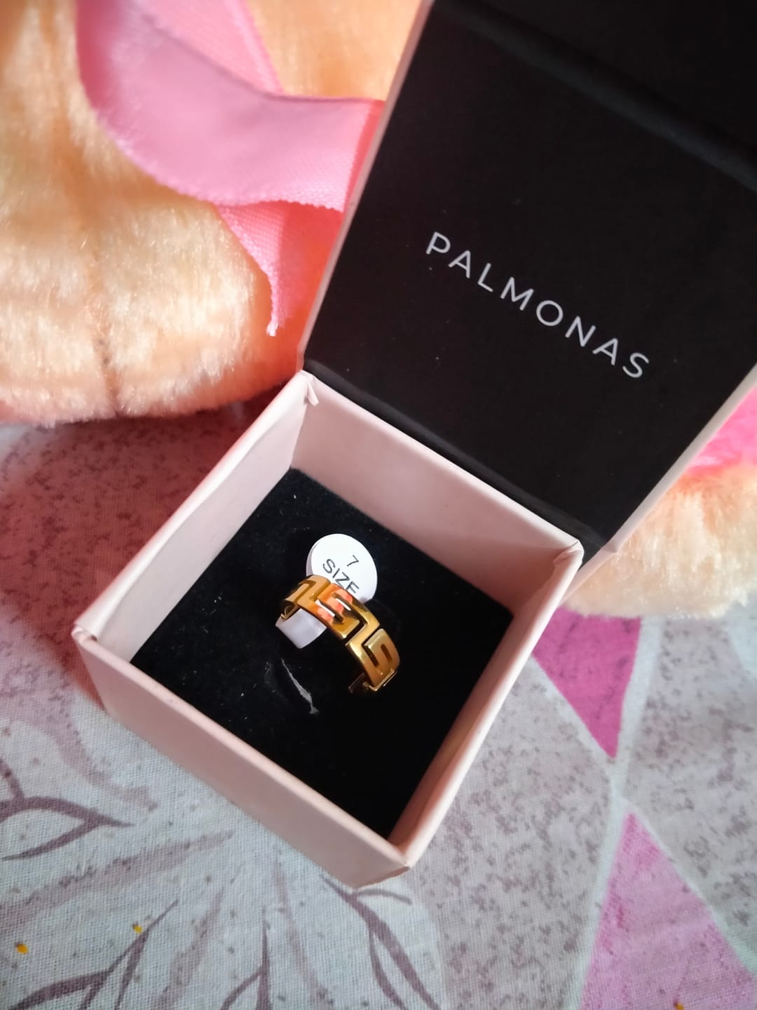 Customer photo review of Womens Style Gold Ring