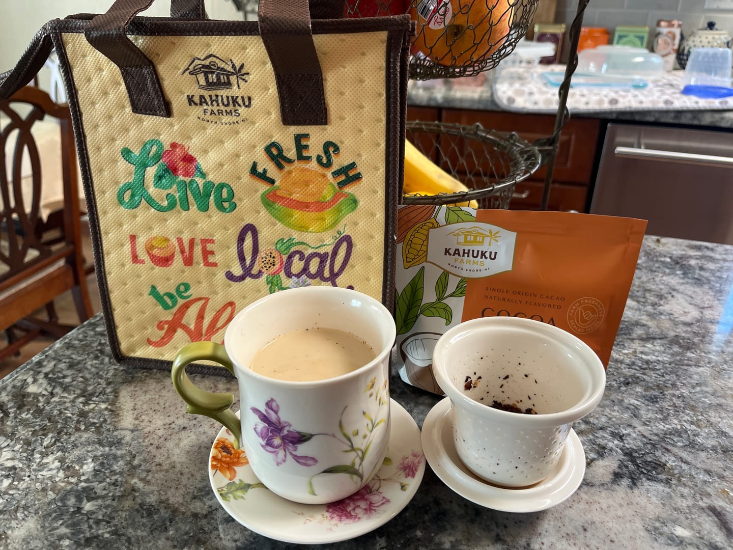 Customer photo review of Cocoa Chai Tea