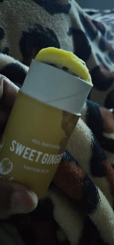 Customer photo review of Sweet Ginger Vapor Rub Stick