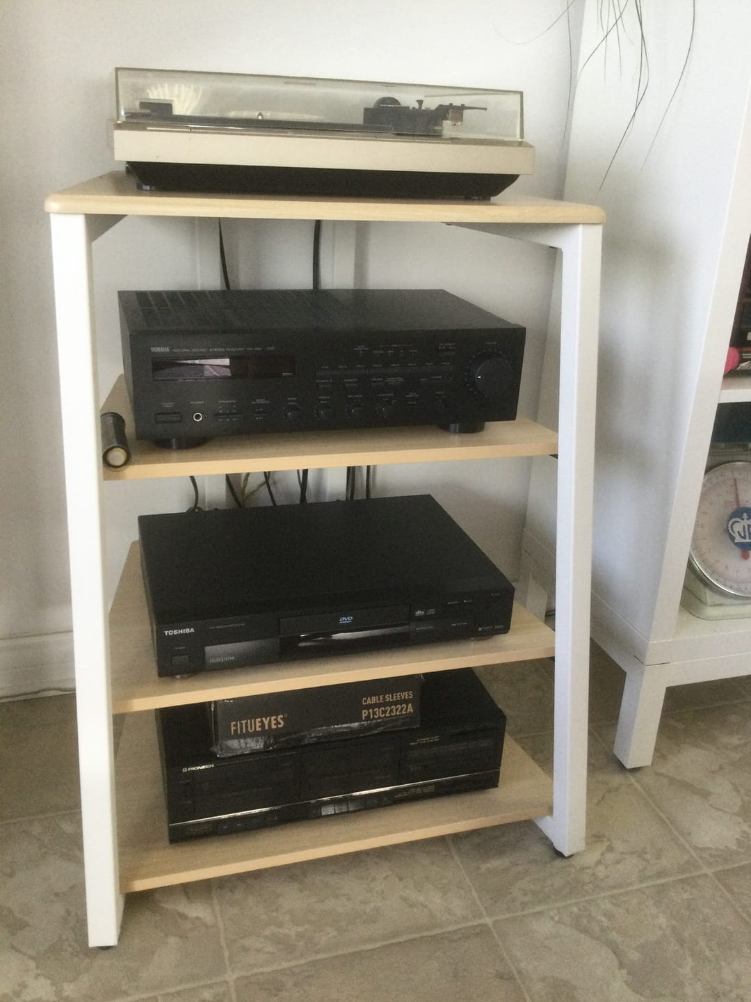 Customer photo review of Eiffel AS07 Record Player Stand