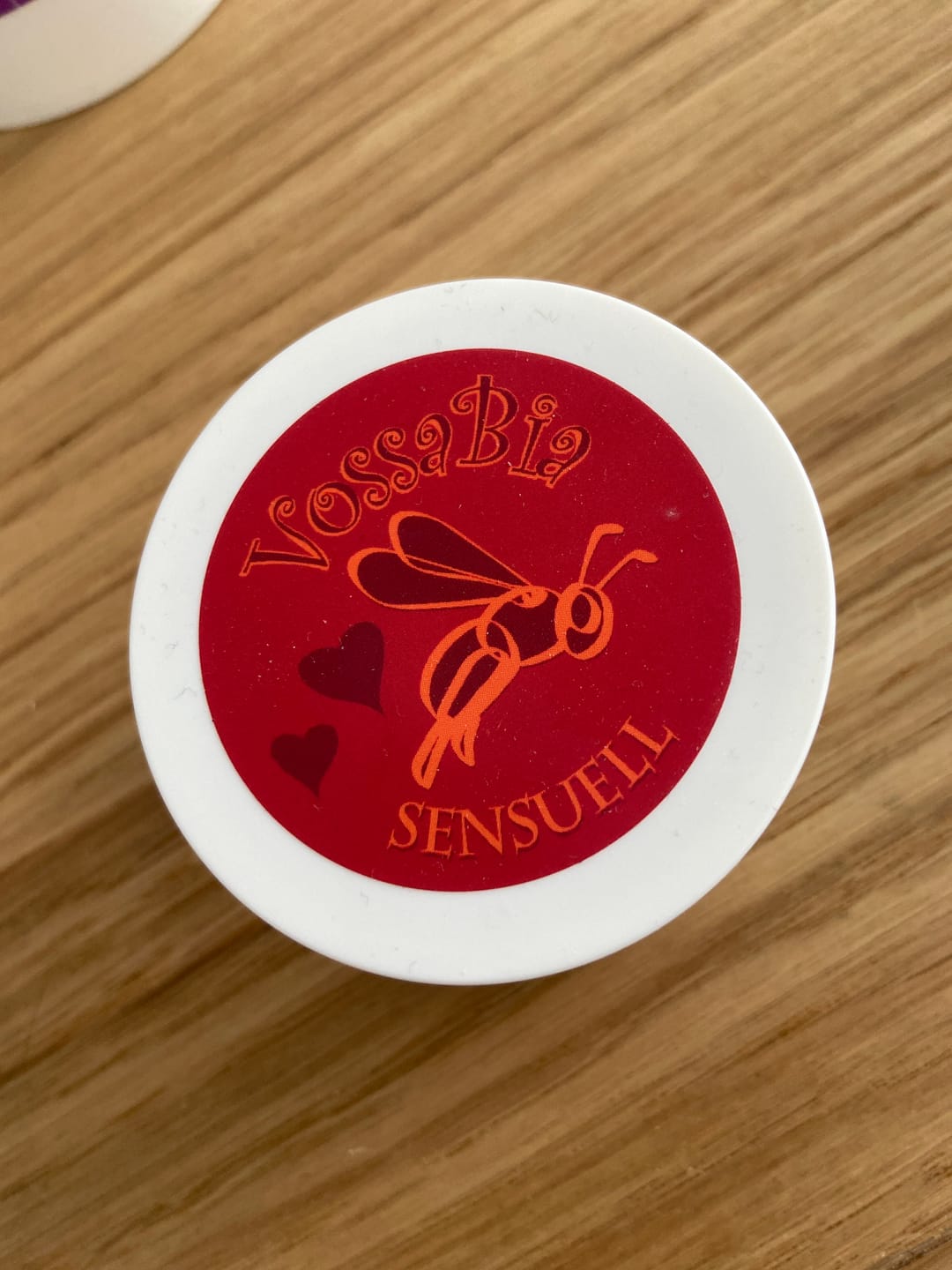Reseña fotográfica de un cliente sobre la pomada Sensuell