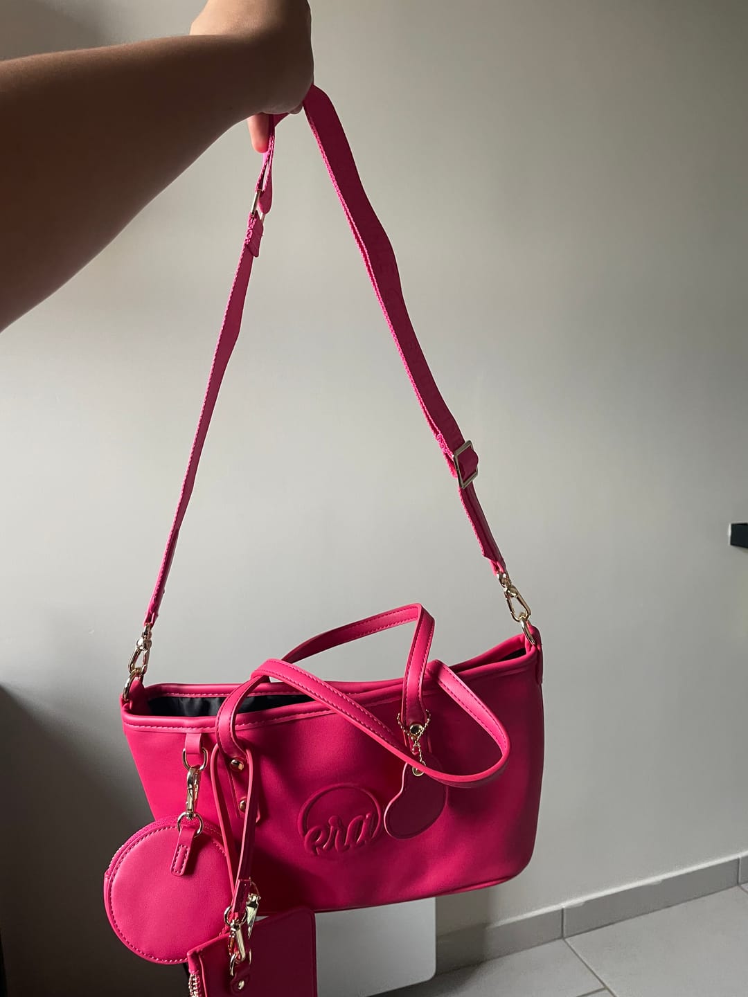 Customer photo review of Pink Era Signature Adjustable Strap