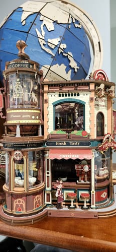 Customer photo review of Gear Clock 3D Wooden Puzzle