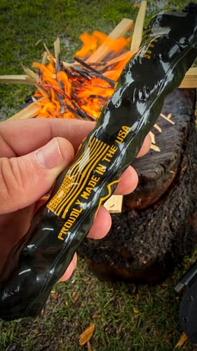 Customer photo review of Black Beard Fire Starter Stick | Single Stick