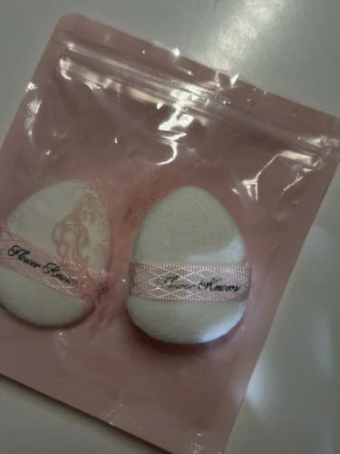 Customer photo review of Flower Knows Little Angel Mini Powder Puff