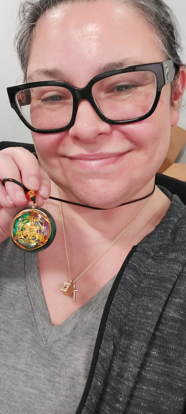 Customer photo review of Magnetic Energy Talisman