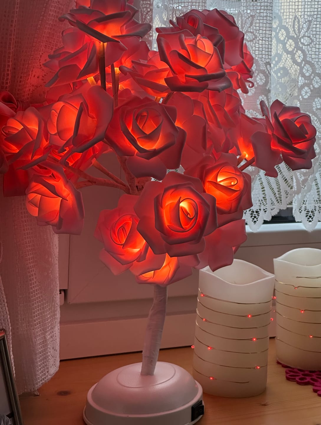 Customer photo review of Bäumlein® - mit 32 LED Rosen