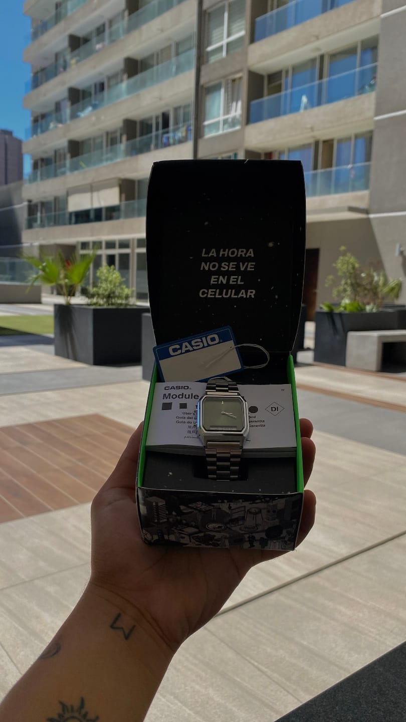 Customer photo review of Reloj Casio Vintage  AQ-230A-3A Análogo Digital Verde