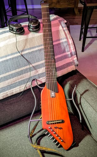 Customer photo review of Donner HUSH™ I Acoustic-Electric Travel Guitar