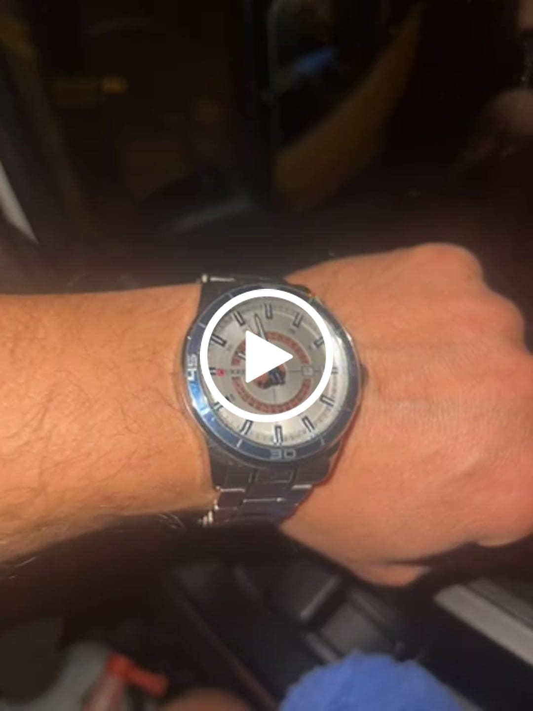 Customer video review of Curren Tokyo® orologio uomo acciaio