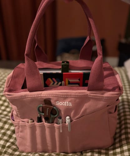 Customer photo review of Soolla® Studio Bag, Desert Rose