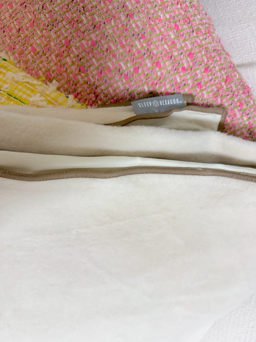 Customer photo review of NEW! SLEEP HEXAGON 温泉ヒーリングブランケット