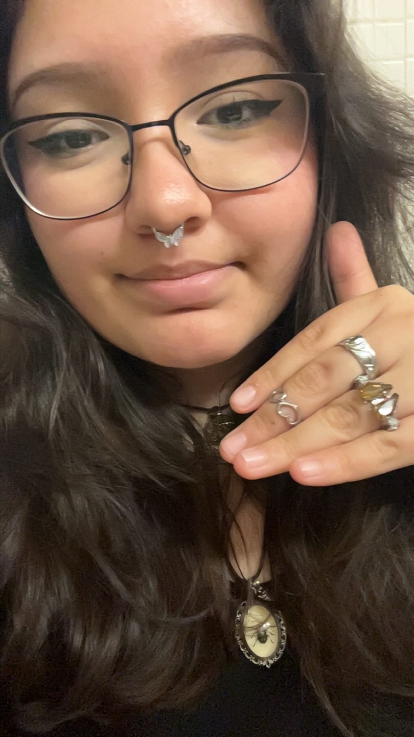 Customer photo review of BUTTERFLY SEPTUM