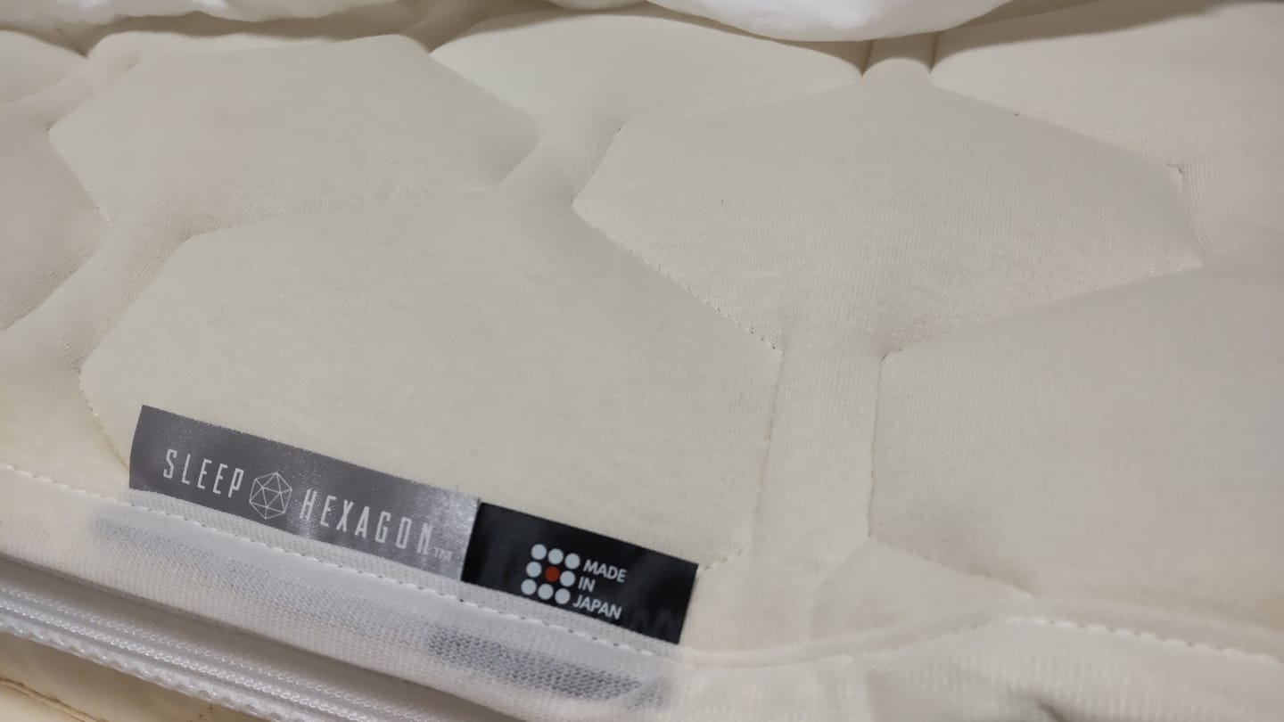 Customer photo review of SLEEP HEXAGON　ホルミシス敷パッド