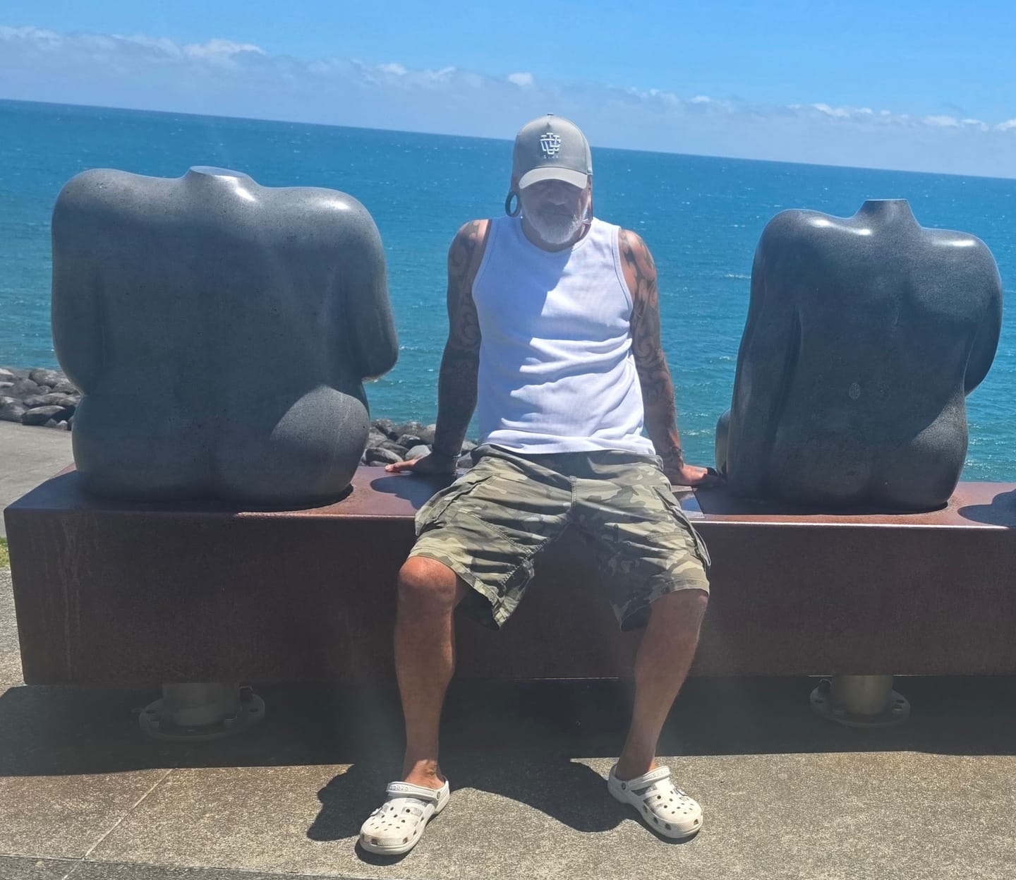 Customer photo review of LVCO "Grey" A-Frame LVCO Snapback