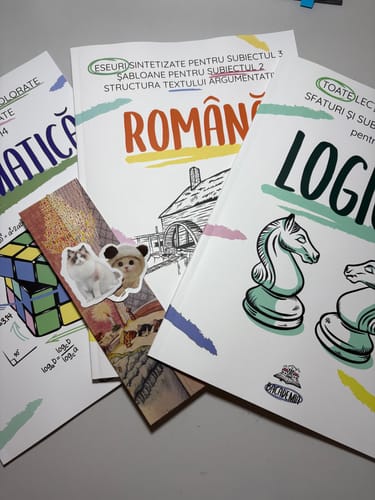 Recenzie cu fotografie de la un client despre Pachet Bacalaureat (Română + Matematică + Logică) Bacademia