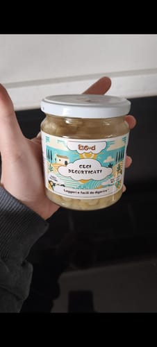 Customer photo review of 10 Vasi di Legumi Decorticati Cotti a Vapore da 300 gr