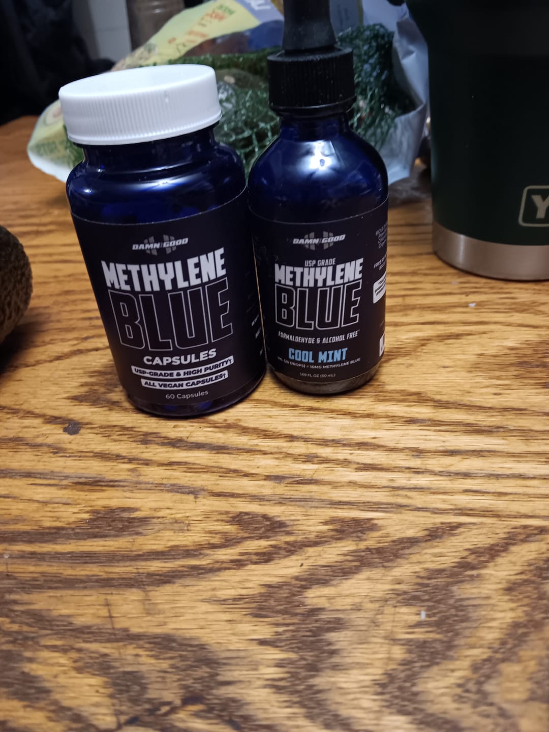 Customer photo review of Damn Good™ Methylene Blue Capsules