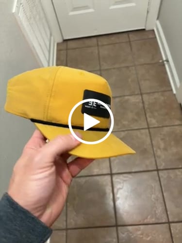 Customer video review of Custom Full-Color Leather Patch Rope Hat - Richardson 256 UMPQUA