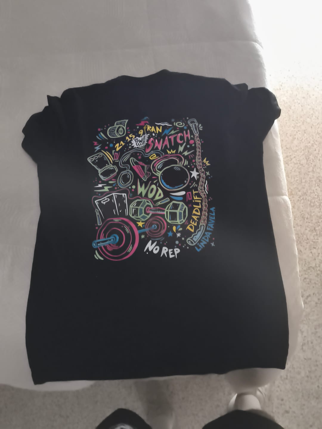 Customer photo review of WORKOUT - UNISEX