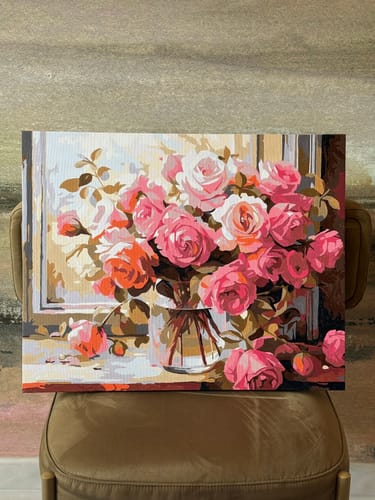 Customer photo review of Numbered Roses