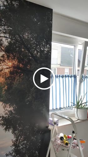 Customer video review of Fototapete