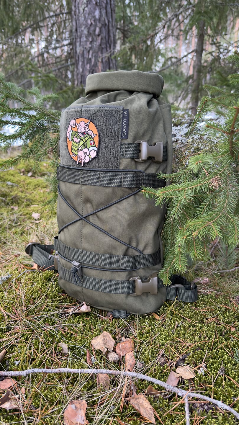Customer photo review of Hatka 12L backpack