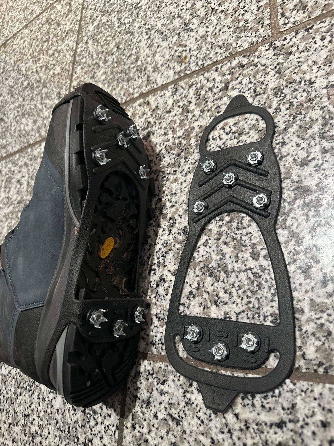 Customer photo review of Grip Spikes – Sicherer Halt auf Eis & Schnee