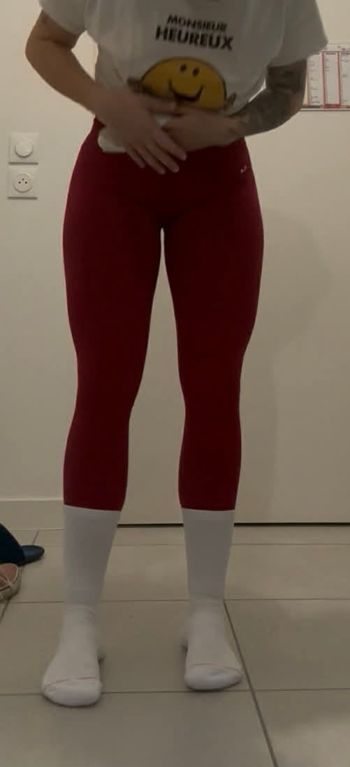 Customer photo review of Legging - Cerise