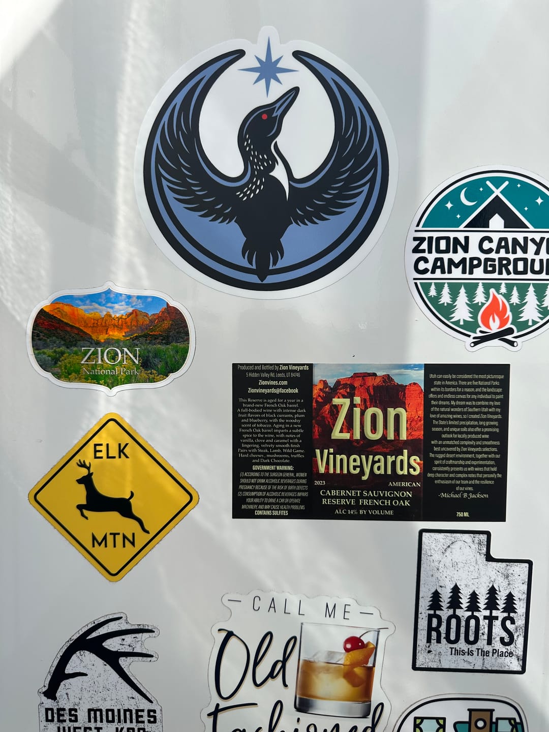 Customer photo review of Large Rebel Loon Vehicle Decal Sticker