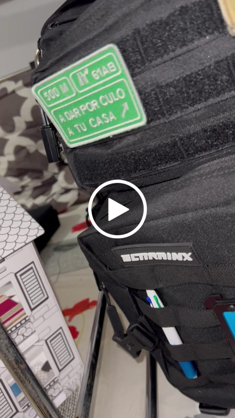 Customer video review of Parche A dar por culo a tu casa