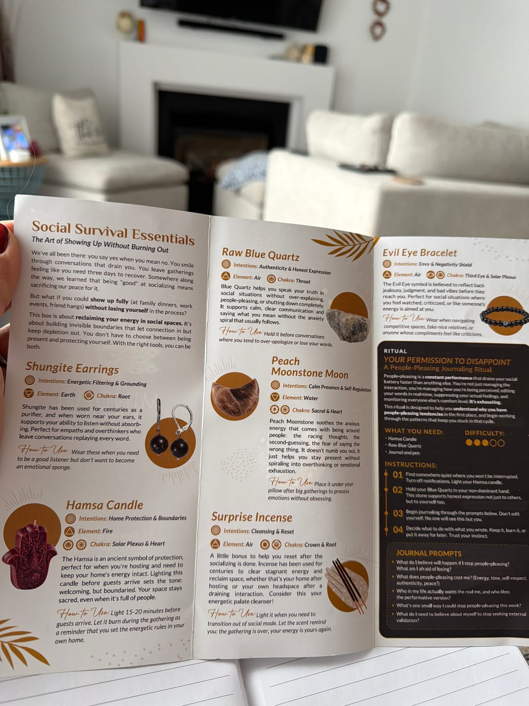 Customer photo review of Mindful Subscription Box Magic