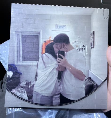 Customer photo review of פאזל לגו בהתאמה אישית